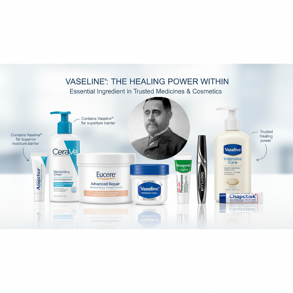 从曾经石油业的废物到现代医药化妆品业的宠儿：凡士林的进阶史